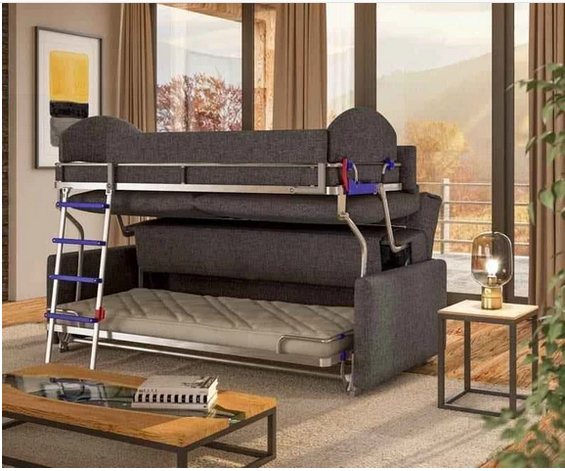 Elevate bunk bed