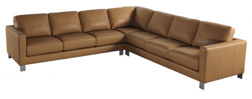 American Leather Alessandro sectional in brown